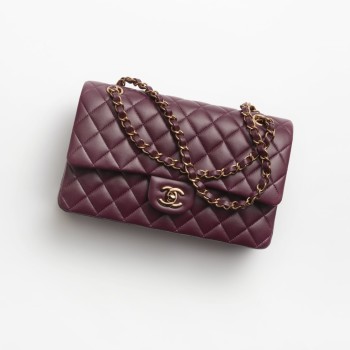 CHANEL CLASSIC 11.12 HANDBAG Burgundy