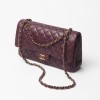 CHANEL CLASSIC 11.12 HANDBAG Burgundy CHANEL CLASSIC 11.12 HANDBAG Burgundy