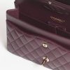 CHANEL CLASSIC 11.12 HANDBAG Burgundy CHANEL CLASSIC 11.12 HANDBAG Burgundy