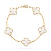 Vintage Alhambra bracelet, 5 motifs