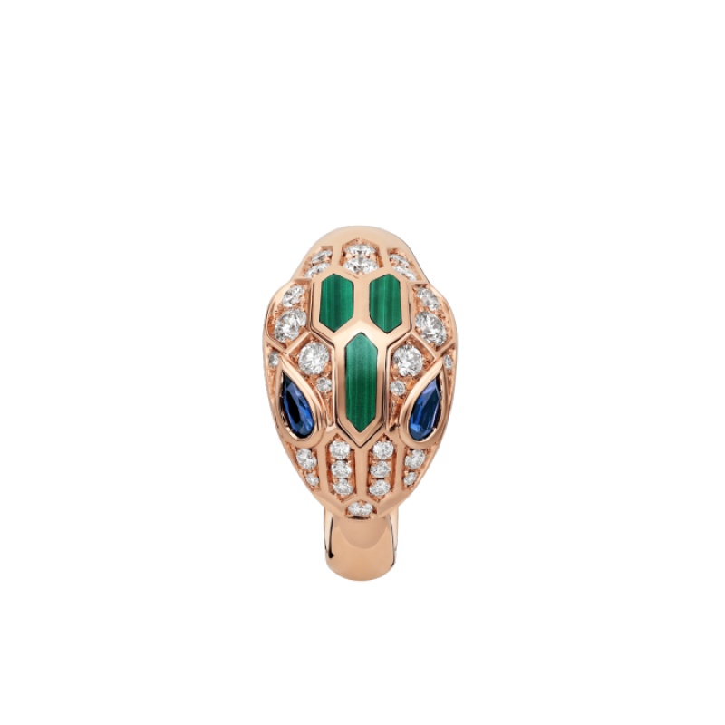 Serpenti Seduttori gilded snake ring