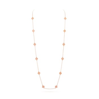 Sweet Alhambra long necklace, 16 motifs Sweet Alhambra long necklace, 16 motifs