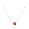 Lucky Spring pendant, open wings ladybug