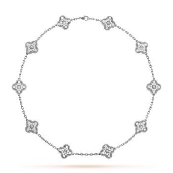 Vintage Alhambra necklace, 10 motifs