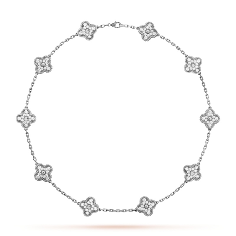Vintage Alhambra necklace, 10 motifs