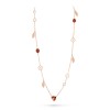 Lucky Spring long necklace, 15 motifs Lucky Spring long necklace, 15 motifs