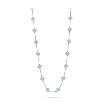 Vintage Alhambra long necklace, 20 motifs Vintage Alhambra long necklace, 20 motifs