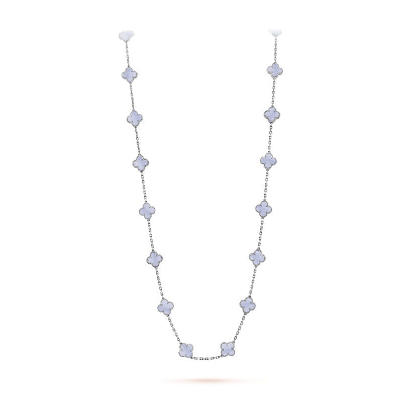 Vintage Alhambra long necklace, 20 motifs