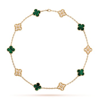 Vintage Alhambra necklace, 10 motifs