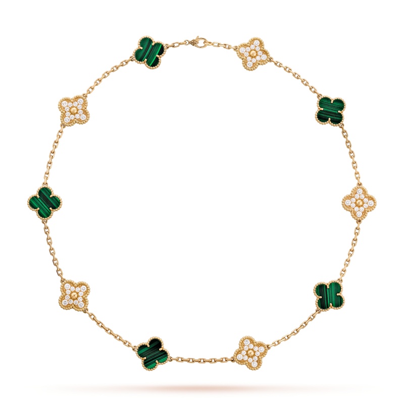 Vintage Alhambra necklace, 10 motifs