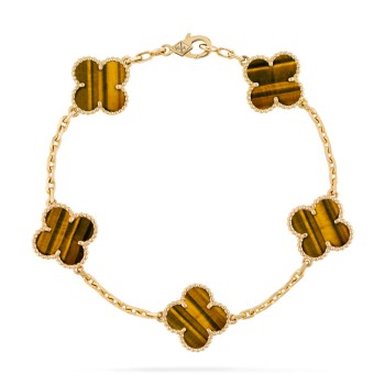 Vintage Alhambra bracelet, 5 motifs
