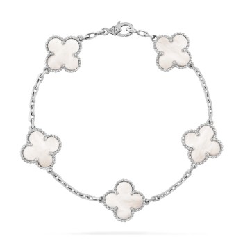 Vintage Alhambra bracelet, 5 motifs