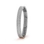 Perlée diamonds bracelet, 3 rows, medium model
