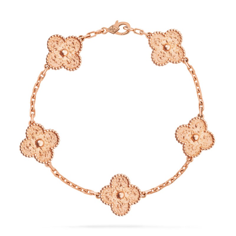 Vintage Alhambra bracelet, 5 motifs