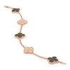 Vintage Alhambra bracelet, 5 motifs