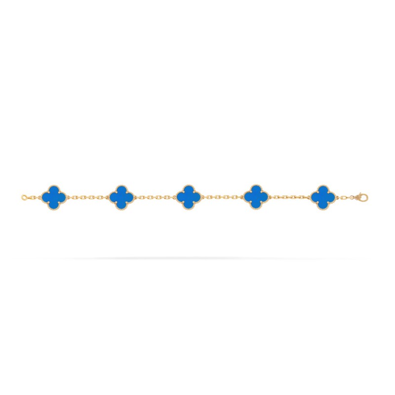 Vintage Alhambra bracelet, 5 motifs