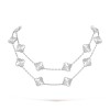 Vintage Alhambra long necklace, 20 motifs