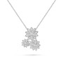 Lotus pendant, 3 flowers
