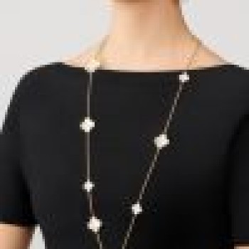 Magic Alhambra long necklace, 11 motifs