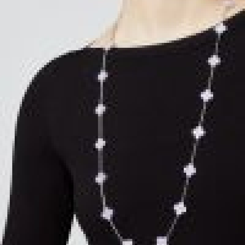Vintage Alhambra long necklace, 20 motifs