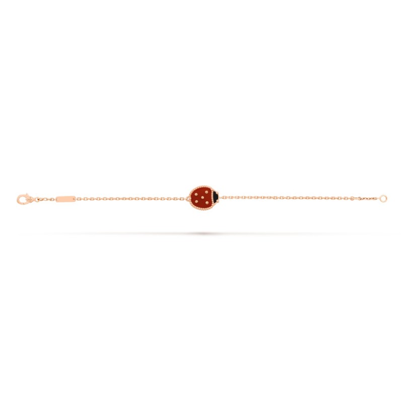 Lucky Spring bracelet, closed wings ladybug