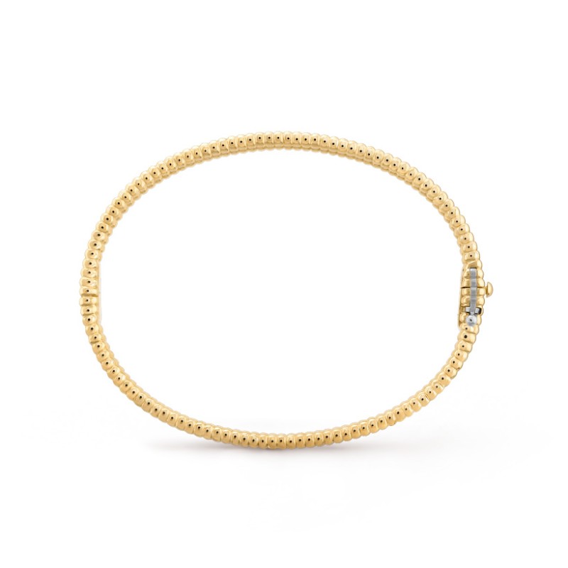 Perlée diamonds bracelet, 1 row, medium model