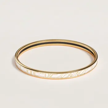 “Toy Lock Ring” Enamel Bracelet