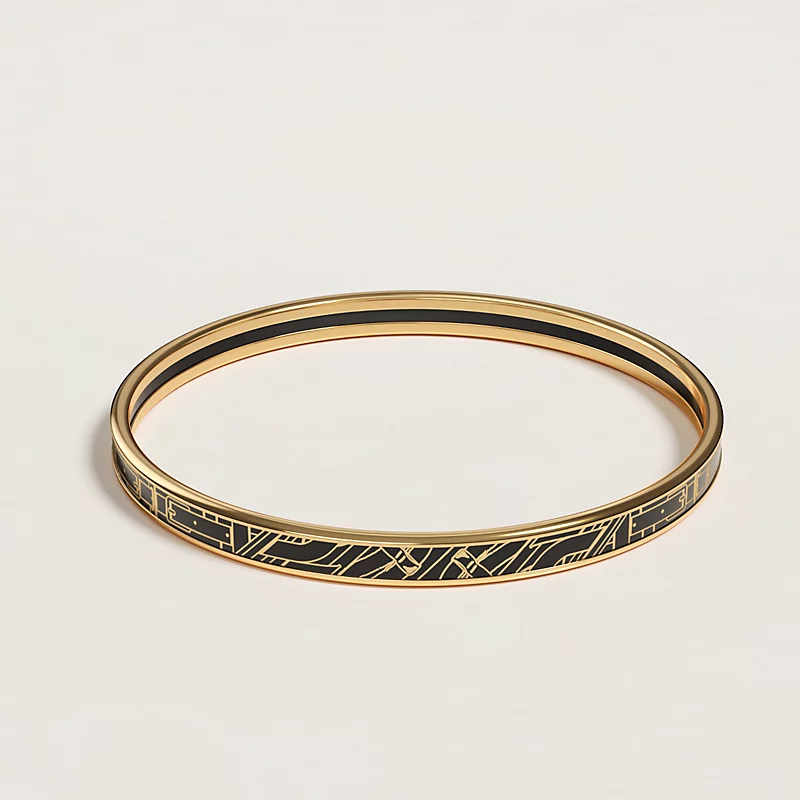 “Toy Lock Ring” Enamel Bracelet “Toy Lock Ring” Enamel Bracelet