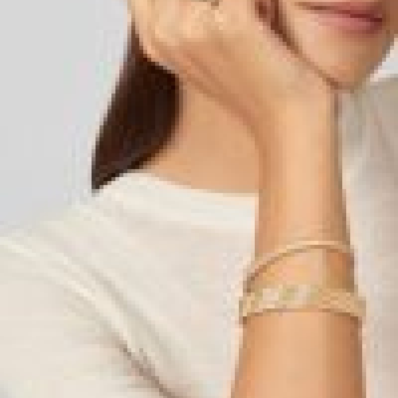 Perlée diamonds bracelet, 5 rows, medium model Perlée diamonds bracelet, 5 rows, medium model
