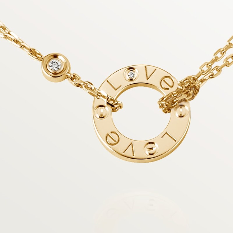 LOVE pendant, 2 diamonds LOVE pendant, 2 diamonds