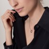 LOVE pendant, 2 diamonds