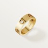 LOVE ring, classic model, 3 diamonds LOVE ring, classic model, 3 diamonds