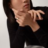 LOVE ring, classic model, 3 diamonds