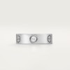 LOVE ring, classic model, 3 diamonds