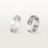 LOVE ring, classic model, 3 diamonds