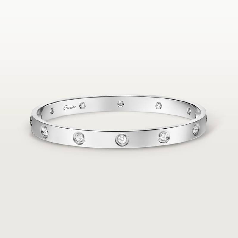 LOVE bracelet, classic model,10 diamonds LOVE bracelet, classic model,10 diamonds