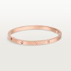 LOVE bracelet, small model, 6 diamonds LOVE bracelet, small model, 6 diamonds