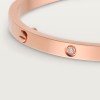 LOVE bracelet, small model, 6 diamonds LOVE bracelet, small model, 6 diamonds