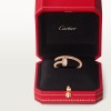 Juste un Clou ring, small model, diamonds