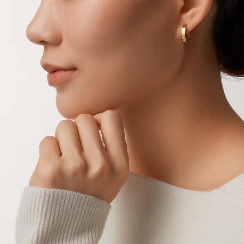 LOVE earrings, multiwear LOVE earrings, multiwear