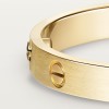 LOVE bracelet, classic model, brushed