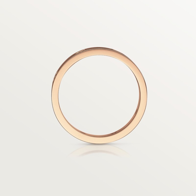 LOVE ring, small model, 8 diamonds LOVE ring, small model, 8 diamonds