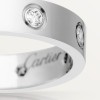 LOVE ring, small model, 8 diamonds LOVE ring, small model, 8 diamonds