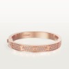 LOVE bracelet, classic model, paved