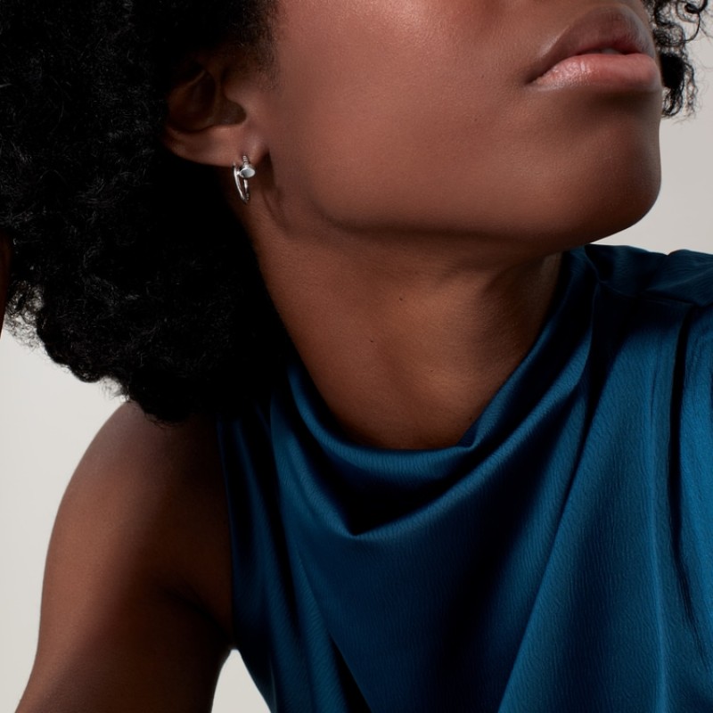 Juste un Clou hoop earrings, small model