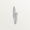 Juste un Clou bracelet, large model, half-paved