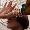 Les Folies du Faubourg enamel bracelet