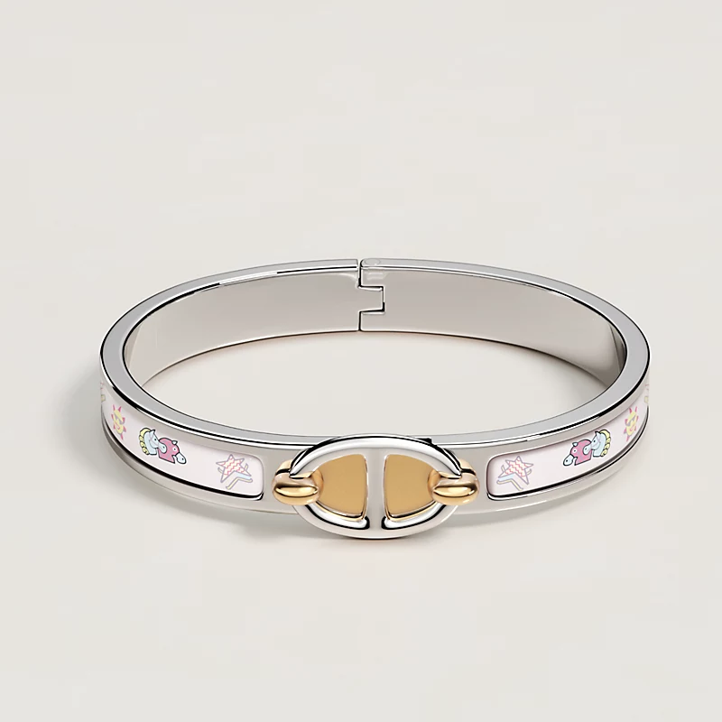 Mini Clic Chaine d’Ancre Funny Ice Cream Bracelet