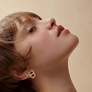 Mini Maillon Earrings
