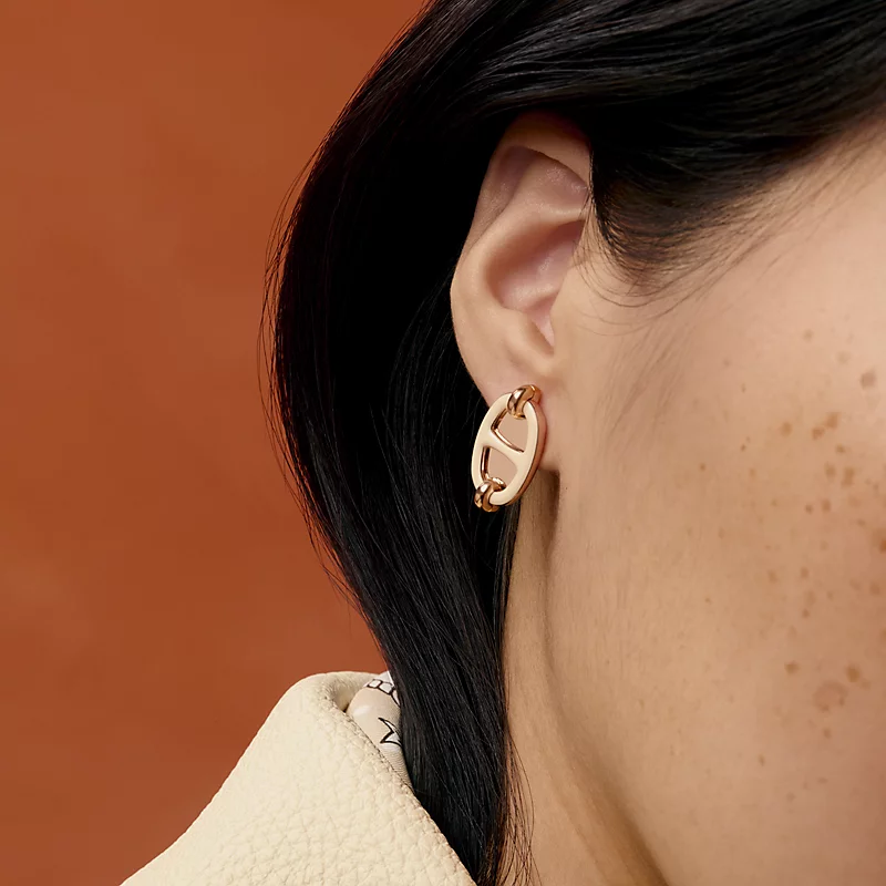 Mini Maillon Earrings